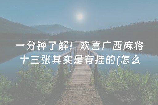 3分钟讲解“微乐捉鸡麻将助赢软件”（免费专用神器)