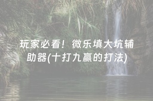 盘点十款“山东微乐麻将一直输被系统针对了吗”（控牌神器)