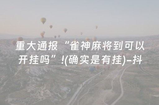 玩家必备“小程序雀神麻将输赢规律”（辅牌器插件购买)
