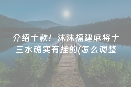 推荐十款“微乐湖北麻将胡牌神器”（免费专用神器)