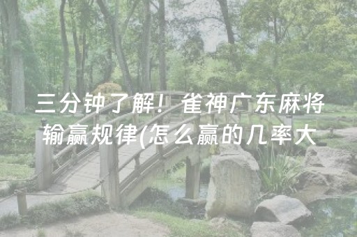 推荐十款“微乐麻将怎么让系统给你发好牌”（怎么提高胜率)