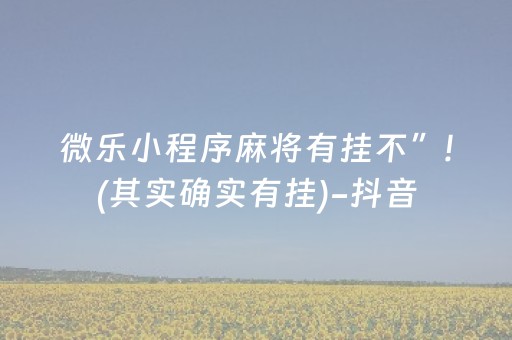 安装程序教程“微信小程序麻将怎么提高胜率”（开挂辅助脚本)