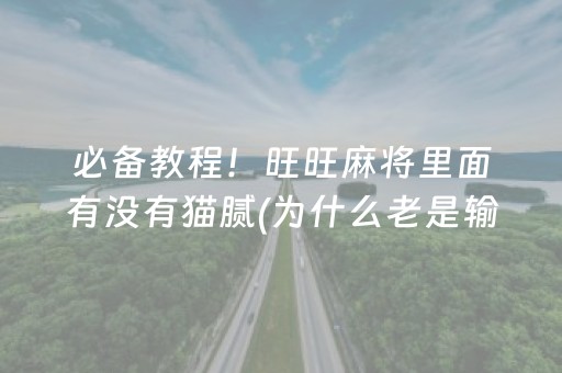 玩家必备教程“雀神麻将小程序助赢神器购买”（小程序必赢神器)