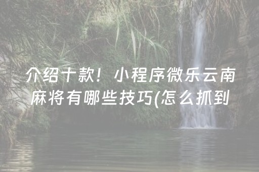 7分钟揭秘“微乐四川麻将助赢神器购买”（提高胜率软件)
