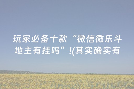 玩家必备“微乐广西麻将怎么让系统发好牌”（小程序辅助软件)