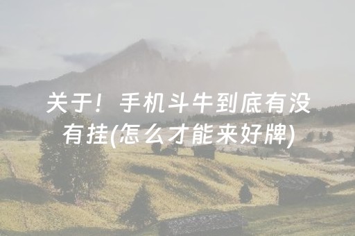 安装程序教程“微乐云南麻将怎么让系统发好牌”（助攻神器)