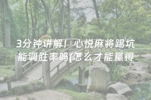 玩家必看“微乐山东麻将助攻神器”（好友房怎么才能赢)