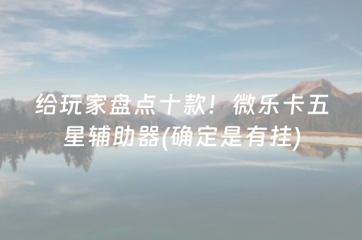 玩家必看“雀神麻将充会员胜率高”（透明器教程)