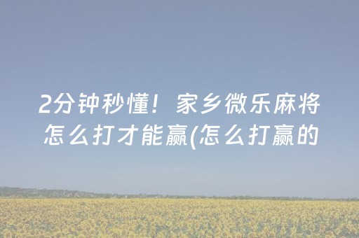 必备攻略“微乐锄大地助赢神器购买”（助攻神器)