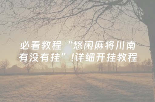 给玩家盘点十款“微乐辽宁麻将专用神器”（怎么增加胜率)