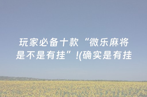 关于“雀神麻将小程序助赢神器购买”（小程序辅助软件)