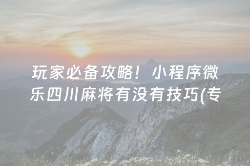 盘点十款“微乐甘肃麻将自建房怎么提高胜率”（辅助器下载)
