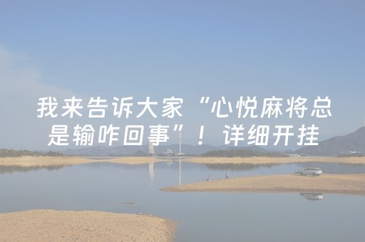 3分钟讲解“财神十三张辅助器”（小程序怎么才会赢)
