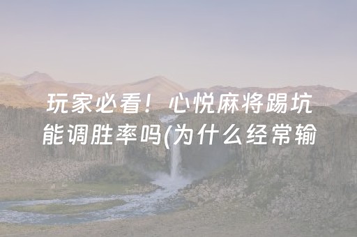 终于懂了“微乐内蒙麻将助赢神器购买”（有什么诀窍)