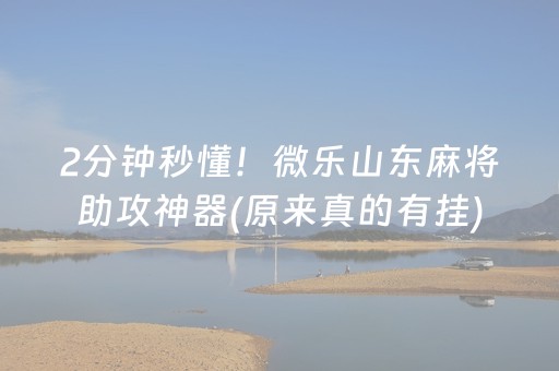 玩家必备教程“微乐山西麻将插件”（有没有猫腻)