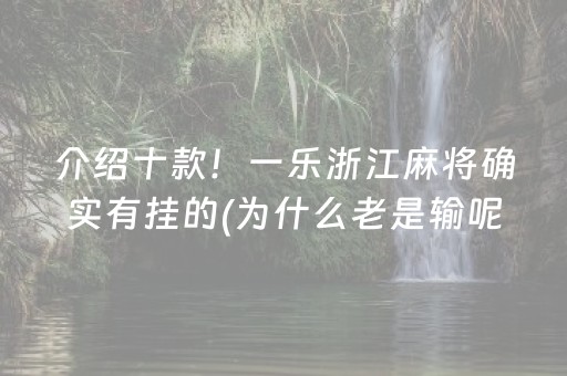 给玩家盘点十款“微乐福建麻将怎么设置会赢”（有没有猫腻)