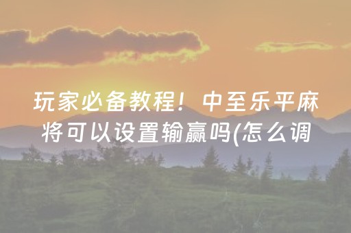分享玩家攻略“微乐辽宁麻将助赢神器购买”（究竟是不是有挂)
