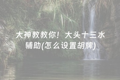玩家必备教程“微乐卡五星规律确实有挂”（外辅工具)