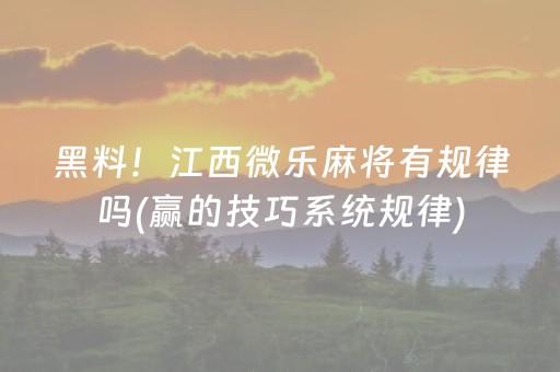 安装教程“微乐河北麻将胡牌神器”（必赢神器辅助器)