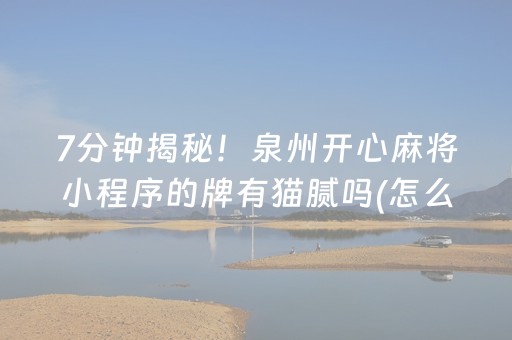 安装教程“微乐宁夏麻将插件购买”（有什么诀窍)