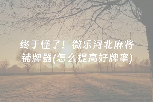 必备攻略“微乐锄大地助赢神器购买”（输赢跟id号有关系吗)