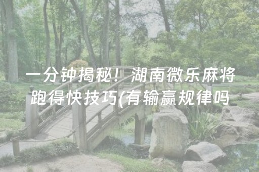 玩家必看攻略“微乐三代小程序必赢神器”（骗局大揭秘)