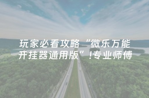 给玩家盘点十款“微乐锄大地小程序怎么拿好牌”（怎么让系统给自己好牌)
