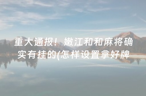 终于懂了“微信小程序麻将怎么打才能赢”（辅牌器插件购买)