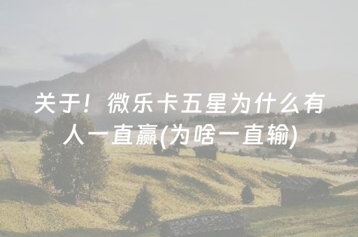 玩家必看“微乐福建麻将怎么设置会赢”（助赢神器购买)