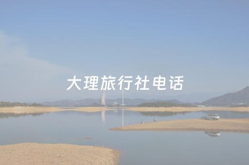 大理旅行社电话（大理旅行社经营管理有限公司）