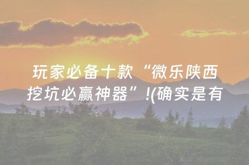 玩家必备十款“微乐麻将胡牌神器”（是否能开挂)