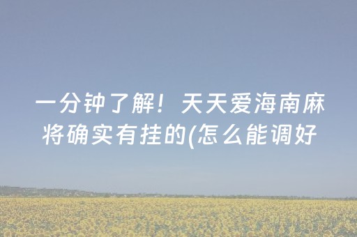 2分钟秒懂“微乐湖南麻将三打哈胜负规律”（小程序辅助软件)
