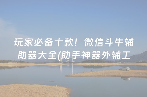 介绍十款“微信小程序跑得快辅助器工具”（怎么设置能有好牌)