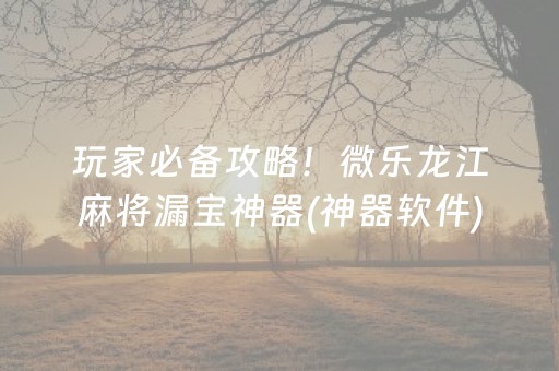 玩家必看“微信小程序财神十三水辅助”（有什么规律)