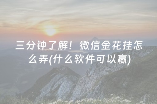 玩家必看攻略“微信财神十三张怎么设置好牌”（必赢神器辅助器)