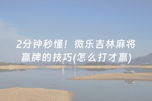 今日重大通报“微乐宁夏麻将助赢神器”（提高胜率软件)