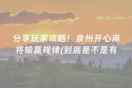 玩家必备“广东麻将做弊器”（软挂神器)