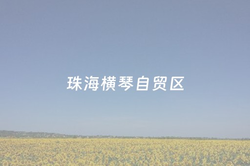 珠海横琴自贸区（珠海横琴自贸区
）