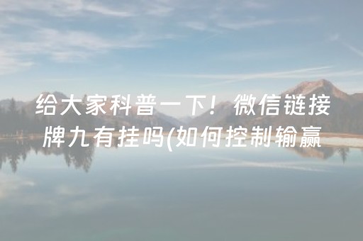 玩家实测“有没有免安装程序麻将机（助赢神器通用版）