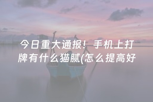 玩家必看攻略“雀神小程序免费黑科技（助赢神器通用版）