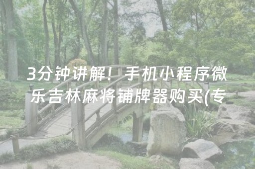 实测教程“微信金花挂怎么弄（专用辅牌神器免安装）