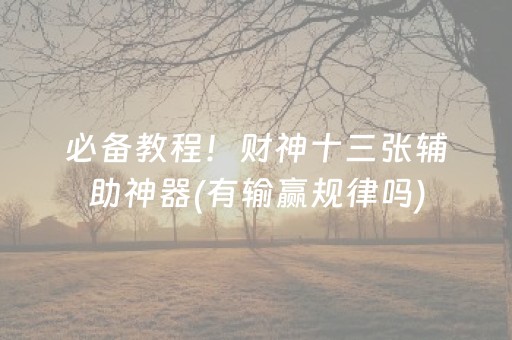 玩家必看攻略“微乐河南麻将斗地主助赢神器购买（助赢神器通用版）