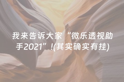 我来教大家“手机微乐麻将软挂神器（专用辅牌神器免安装）