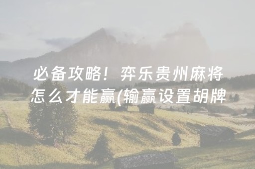 玩家实测“开心泉州麻将外辅工具（专用辅牌神器免安装）