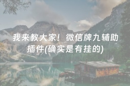 厉害了“微乐陕西挖坑助赢神器”（怎么提高胜率)