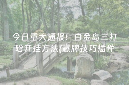 玩家必备“微乐安徽麻将输赢规律”（胜负规律拿好牌)