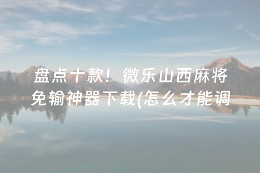 给玩家盘点十款“微信麻将骗局大揭密”（辅助神器免费)