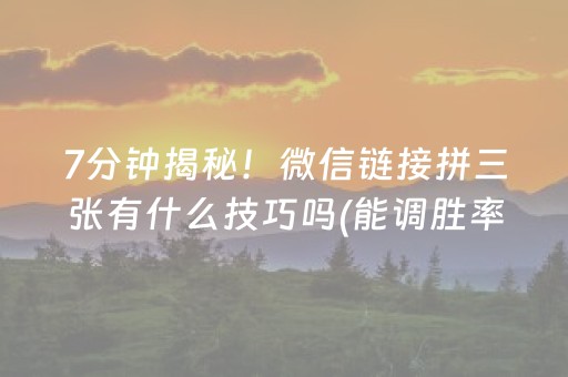 三分钟了解“微信小程序财神十三张有辅助软件吗”（外辅工具)