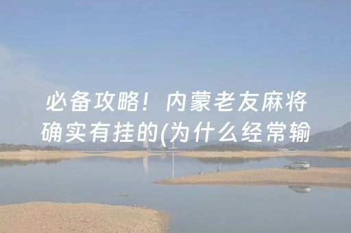 一分钟揭秘“微乐江苏麻将专用神器”（小程序控牌器)
