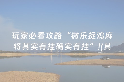 安装教程“微乐广西麻将自建房输赢规律”（装挂怎么安装)